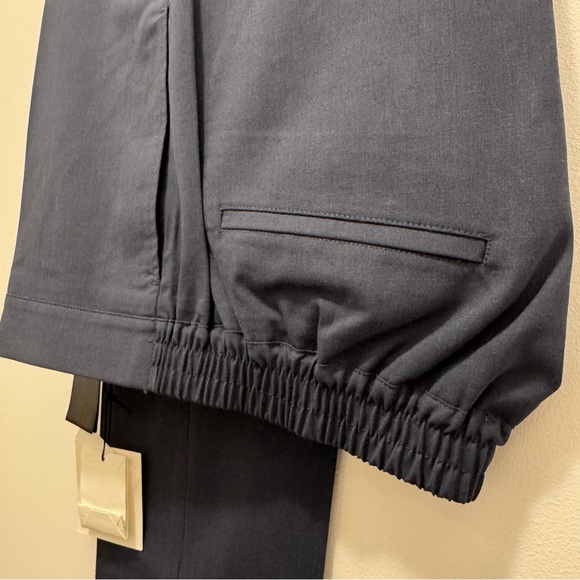 Sandro Men Bluish Grey Wool Trouser - Size 40 - NWT - Picture 3 of 14